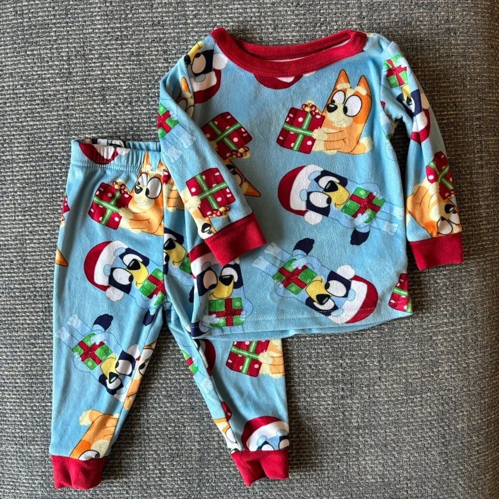 Baby Holiday Pajamas Set 18M Christmas PJs 3 Pack Festive Cozy Sleepwear